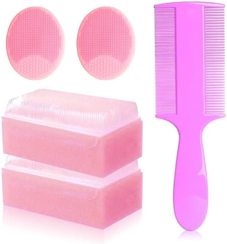 Baby Comb Baby Cradle Cap Brush Set 5-Piece Soft Bristle
