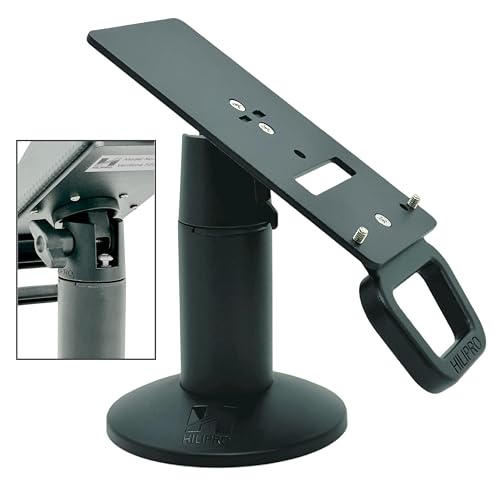 Soporte para terminal Pax A35 resistente y duradero con rotación y ajuste de inclinación