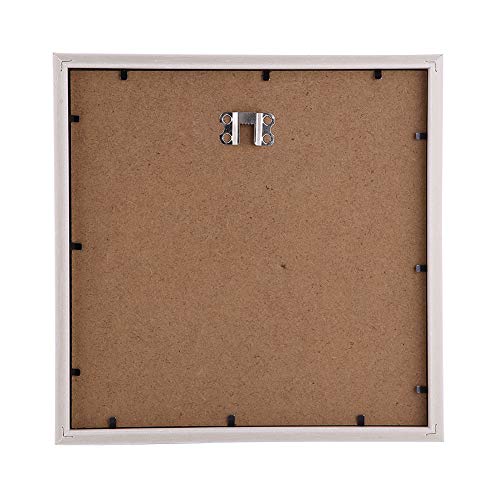 Letter Board, Black White Matching 25Cmx25Cm Wall Mounted Plastic Boards Letters Creative For Diy(White Frame) #TOP7