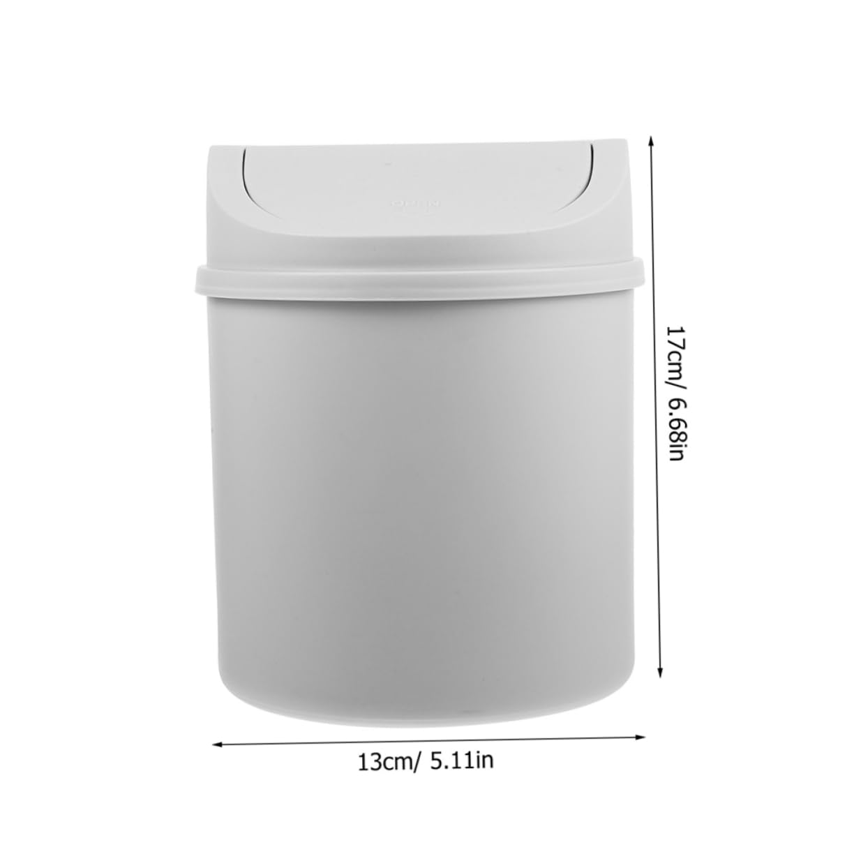 Anneome 6pezzi Pattumiera Da Tavolo Con Coperchio Mini Contenitore Rifiuti Per Ufficio e Casa Design Compatto Per Spazi Ridotti Per Scrivania e Tavoli