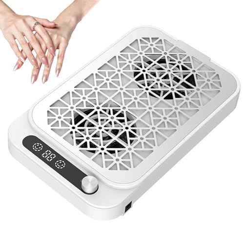 Ventilateur extracteur de poussière pour ongles pour stopper les résidus de ponçage