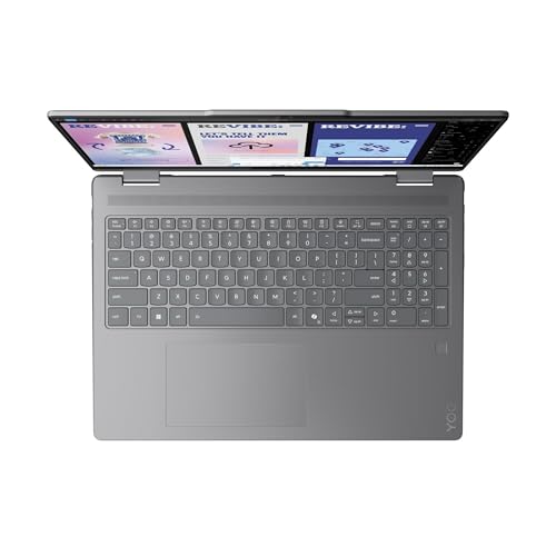 Image of Lenovo 2026 Yoga 7 2-in-1 16 inch WUXGA IPS Touch Laptop 8-Core Intel Core Ultra 7 256V Arc Graphics 16GB LPDDR5 2TB SSD Thunderbolt 4 WiFi BE BT Webcam HDMI1.4 Backlit KB Fingerprint Windows 11 Pro