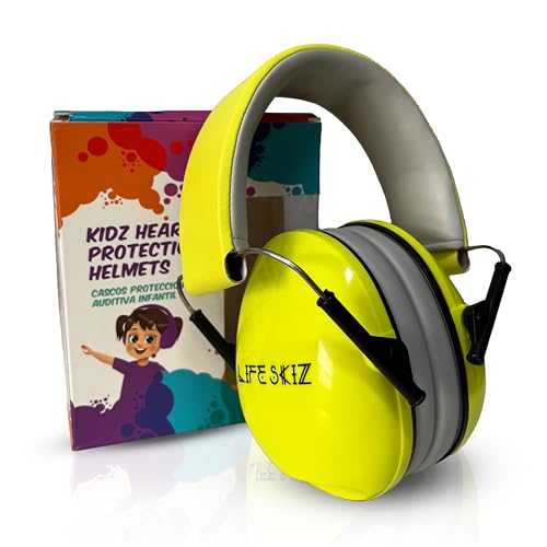 LIFE SKIZ Cascos Antiruido Infantil (amarillo)