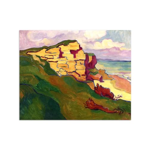Louis Valtat Tableau D'art Impression sur Toile Paysage Mer Décoration Murale Salon 70x85