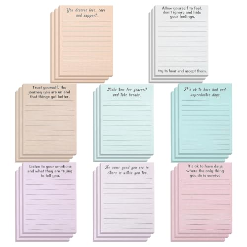 32パッド メンタルヘルス 付箋 バルク メンタルヘルス セルフスティック パッド ポジティブ 心理学 アファメーション カラー 付箋 勉強用品 仕事用 ホーム オフィス用品 ギフト