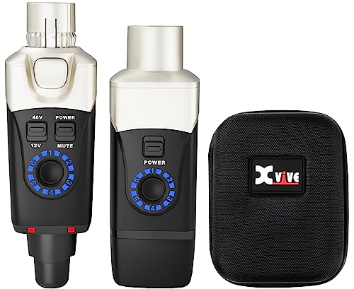 Sistema inalámbrico para micrófono dinámico Xvive U3 con estuche CU3 miniatura 1