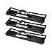 Produktbild Logic-Seek® Set 3 Farbbänder kompatibel für Epson LQ-630 - Schwarz C13S015307