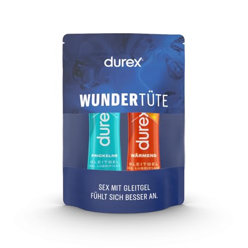 Durex Play Abenteuer Gleitgel und Erlebnisgel Vorteilsset - Groß mit 2 Artikeln (50 ml & 100ml) 150 ml gesamt – Ansicht 1