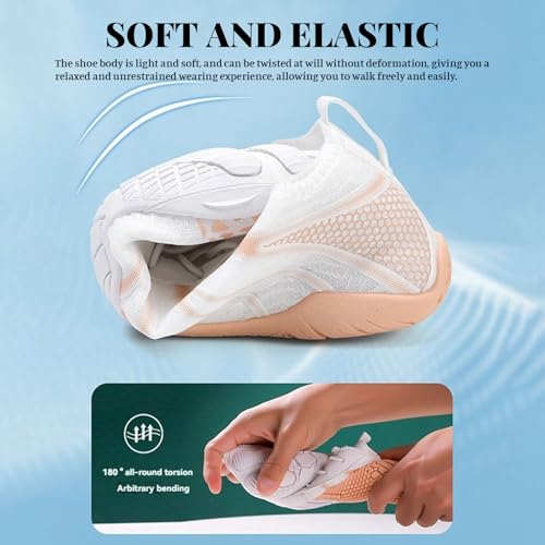 Thatrich Grounded Footwear for Women Men Wide Toe Box Sneakers Waterproof Hiking Running Shoe Non Slip Barefoot Shoes Quick Dry Athletic Running Sports Walking Spring Summer Beach Wear Unisex Sneaker3