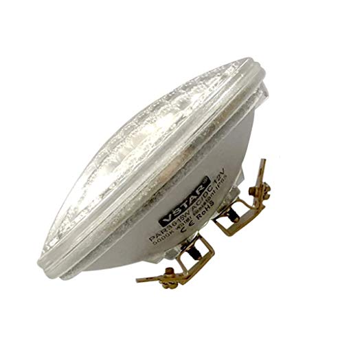 VSTAR PAR36 LED Bulb 15W 10-30V DC/AC 5500K 2100LM,with Lenses,High Concentration,Super Bright LED Bulb,Frosted,Multipurpose Tractor Light