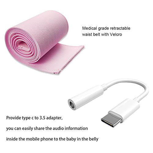 baby bump headphonespregnant pregnancy headphones for bellygifts for expecting mothers-plays and shares music to your baby in the womb