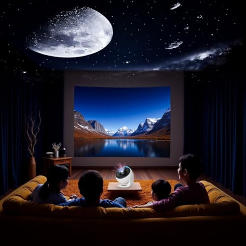 ACICILI Sternenhimmel projektor, 13 in 1 Galaxy Projector, astronaut projektor mit Timer, Planetarium Projector für Room Decor, Sternenprojektor Weihnachtsgeschenke für Kinder Erwachsene-Weiß