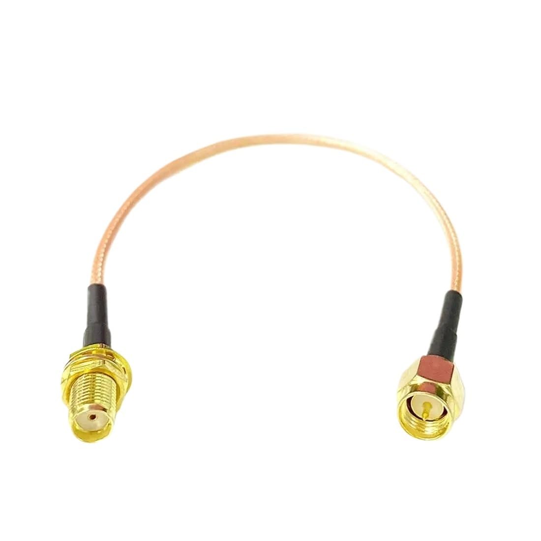 LIHUA żeński do NT*N/C BNC UHF MCX MMCX TS9 CRC9 kabel złączowy elastyczny prosty RG316(SMA-UHF, 200 cm)
