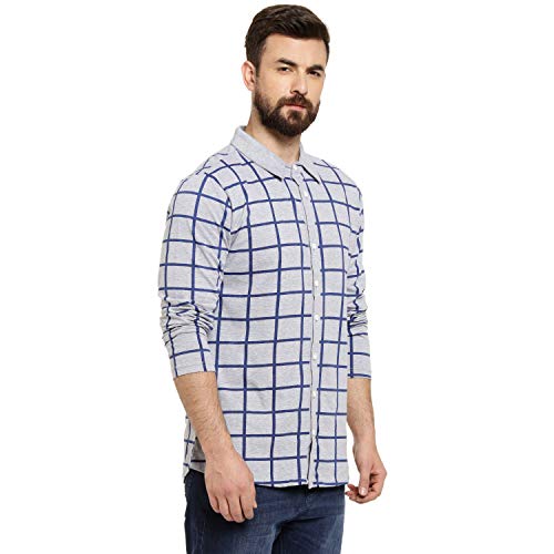 Image of Campus Sutra Men's Regular Fit Casual Shirt