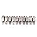 Erayco 10Pcs Fixed Bridge Jumper FBI-10-6 for DIN Rail Terminal Block, Insert-Pull Bridging Matching UK-2.5B UK5N Fixed Bridge Jumpers 10 Pole