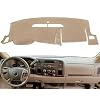 Dash Cover Fit for Chevy Chevrolet Silverado 1500 LT/WT 2500HD 3500HD 2007-2013, GMC Sierra 2007-2013 Dashboard Mat Carpet (08-13 Beige) Y74