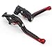 ZMMWDE Palanca de Embrague de Freno de Motocicleta Extensible Plegable CNC ,para...
