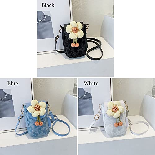 Shoulder Bag Small Casual Cute Nylon Black2