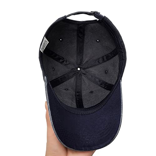 Captree Personalized Baseball Cap,Custom Embroidered Text All Cotton Made Dad Hat Adjustable Fit Men Women #TOP4