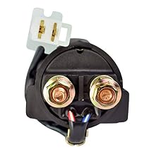 RMSTATOR Replacement for Starter Relay Solenoid Switch Aprilia Atlantic/Leonardo 125 200 250 Rambla/Sportcity 125 250 Scarabeo 125 150 200 250 300 400 1996-2012 AP81129275 / AP81129275 / AP8124636