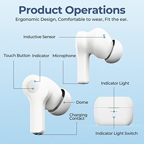 Maihear 2 In 1 Bluetooth And Rechargeable Hearing Aids With App Control For Seniors Adults, 16 Channel Personal Digital Sound Amplifiers With Earbuds For Feedback Reduction Noise Cancelling 1 Pair #TOP1