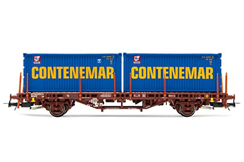Wagon plat Mc1 Ks Renfe pour créer une rame de fret HO