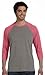 Bella + Canvas Unisex Jersey 3/4 Sleeve Baseball Tee