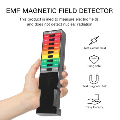 Detector EMF K3 Medidor Campo Magnético Portátil miniatura 4