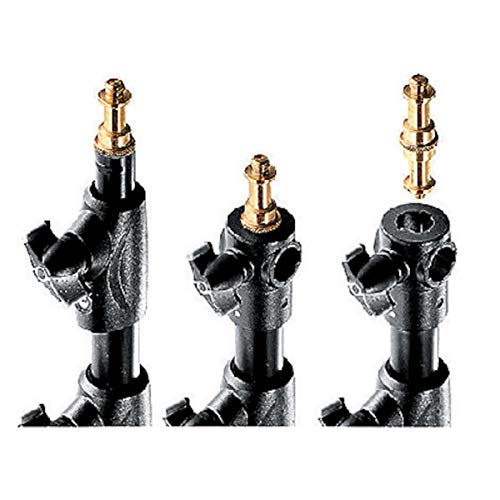 Manfrotto 1004BAC 144-Inch Air Cushioned Aluminum Master Light Stand with 4 Sections and 3 Risers, 3-Pack (Black) - image 7