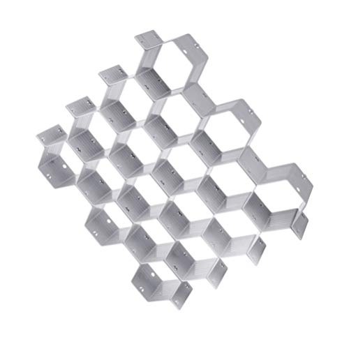 CLISPEED Organizador de Gaveta Favo de Mel para Meias Cuecas Sutiãs Calcinhas Roupas de Bebê Gaveta