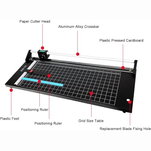 Massicot rotatif de précision robuste pour kraft et carte