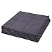 Ourea Weighted Blanket Adult 15 lbs | 48"× 78" | Grey | 2.0 Heavy Blanket | Cooling Cotton with Glass Bead