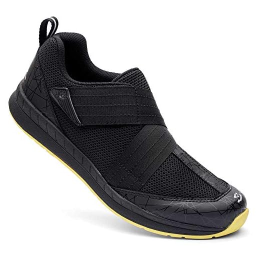 Spiuk Sportline Indoor sko motiv vuxna unisex svart/gul, T 43