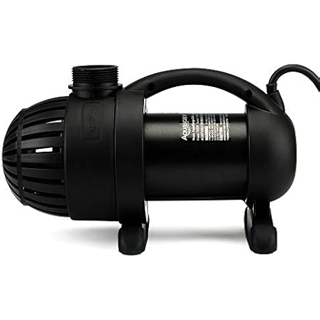 AQUASURGE 3000 GPH Pond Pump G2 with Green Vista Protective Pump Bag