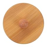 Beatifufu Tapa para Vaso Bambú Protectora Antipolvo para Copas de Vino Tazas Bebidas Diseño Versátil para Picnics y Barbacoas