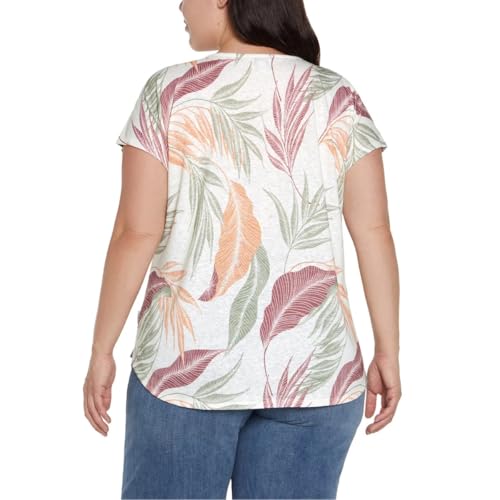 Image of Orvis Women's Linen Blend Short Sleeve Top
