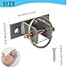 HDYEGY 4 Pcs Water Bucket Hook with Pin Heavy Duty Wall Mounted Equestrian Bucket Hooks Hangers for Horse Stall Stable Barn