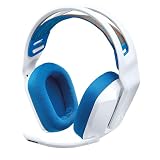 Logitech G535 Lightspeed Wireless Gaming Headset, Plug & Play, USB Connection - White (Renewed)