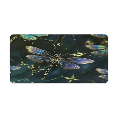Alfombrilla de escritorio Dragonfly Rubber base 30x60 cm