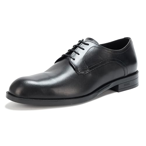 Image of BOSS Men's Tayil Smooth Leather Derby Dress Shoe
