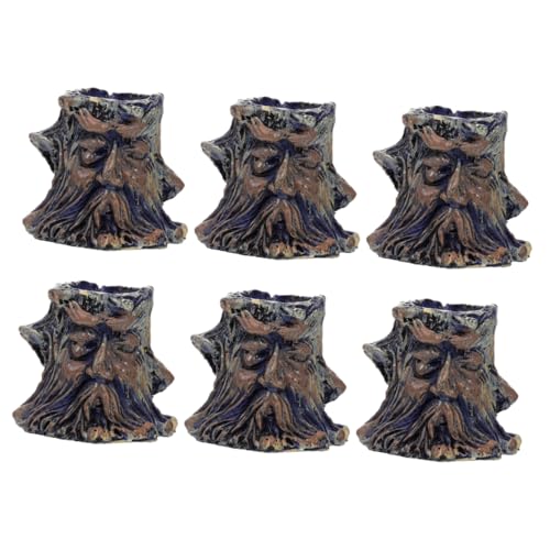 GRIRIW 6個 ペット用給餌ボウル 爬虫類 小皿 亀の水入れ ウォーターボウル タランチュラの水皿 摂食 クロール式ペットフードフィーダー 樹脂テラリウムボウル クモ用の水盤 ランダムカラー