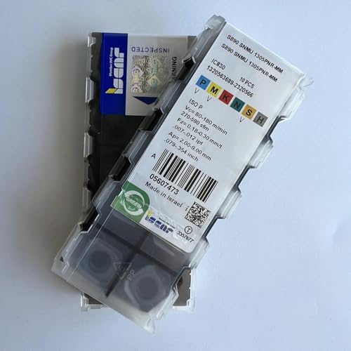 Insert carbure S890SNMU1305PNR-MM IC830 pour fraisage commande numérique boîtier de 10