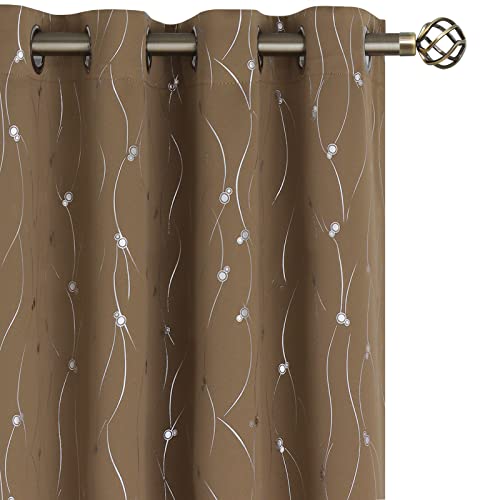 BGment Blackout Curtains 84 Inch Length 2 Panels Set Grommet