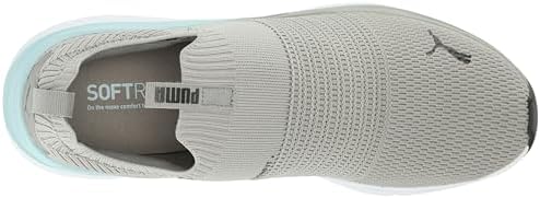 PUMA Women's SOFTRIDE PRO Echo Slip-ON Sneaker, Stormy Slate-Turquoise Surf White, 7 | Image 4