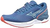 [ミズノ] ランニングシューズ ウエーブリボルト 3 ジョギング マラソン トレーニング スポーツ 軽量 反発 メンズ ブルー×グレー×オレンジ 28.5 cm 2E