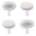 KINGDOMCARES Facial Cleansing Brush 4 Replaceable Heads Electric Waterproof Handheld 2-in-1 Cleansing Face Brush Sonic Skin Care System Deep Skin Dirt and Make-up Remover