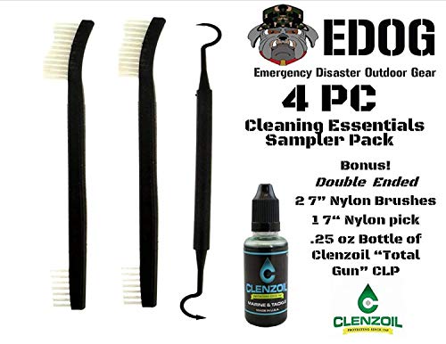 EDOG XDs Mod 2 Tan Flat Dark Earth 5 PC Schematic (Exploded View) Heavy Duty Pistol Cleaning 12x17 Padded Gun-Work Surface Protector Mat Solvent & Oil Resistant & 3 PC Cleaning Essentials & Clenzoil