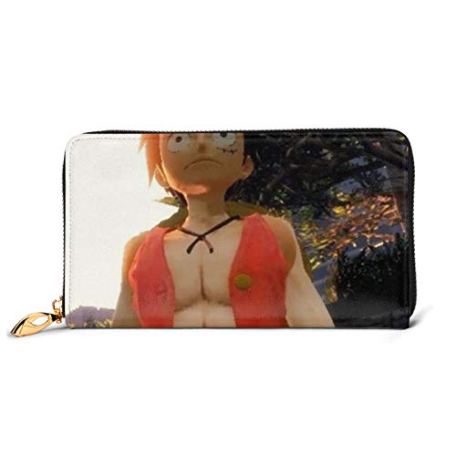 Preisvergleich Produktbild Einteilige Leder-Geldbörse, echtes Leder, rationales Design, Individualität, tragbar, sportliche Frauen-Geldbörse