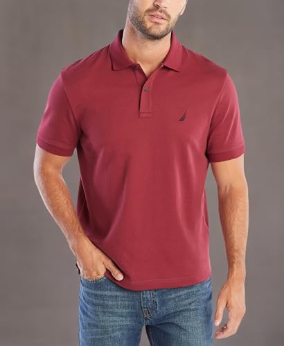 Image of Nautica Men's Classic Fit Short Sleeve Polo Shirt