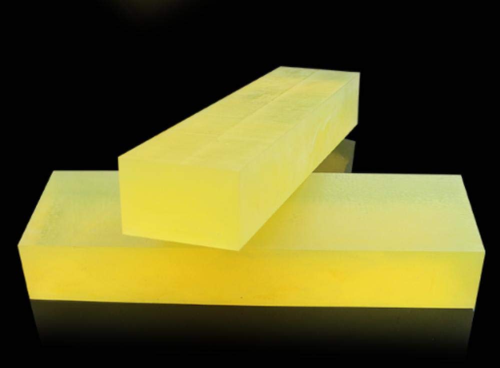 Attrezzi per pavimentazione per piastrelle, pannello per maschiatura di piastrelle per pareti in gomma, blocco per maschiatura dedicato per muratore-A * 500 * 100 * 50 * 2,8 kg * giallo